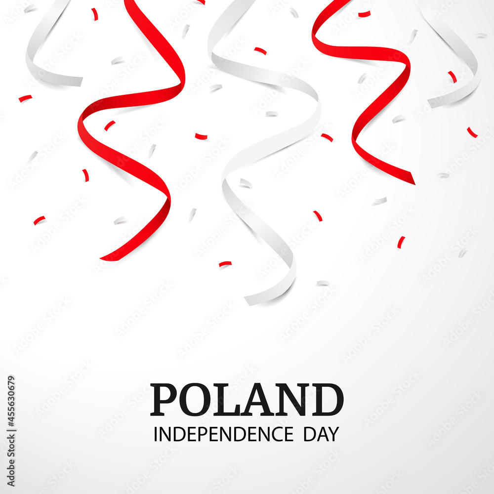 Vector Illustration of  Poland  Independence Day. 
