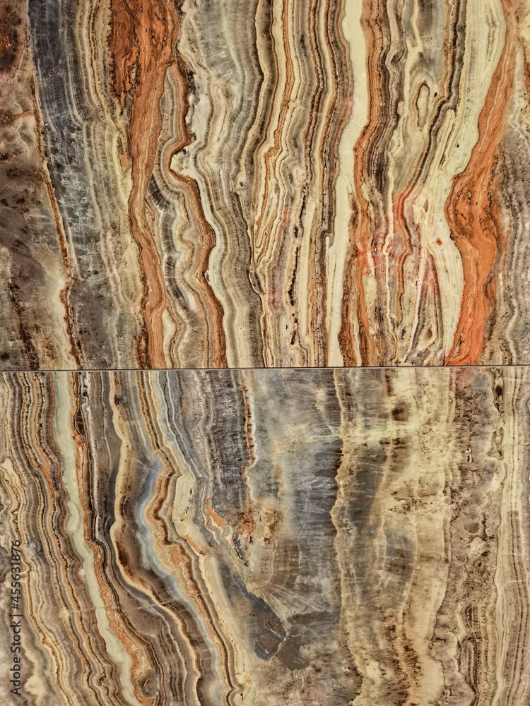Naklejka premium Natural rock marble texture, background. 
