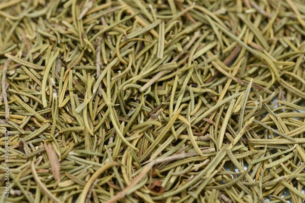 dried rosemary spices  detail ,