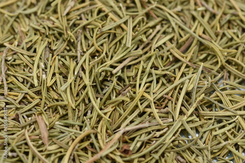dried rosemary spices detail ,