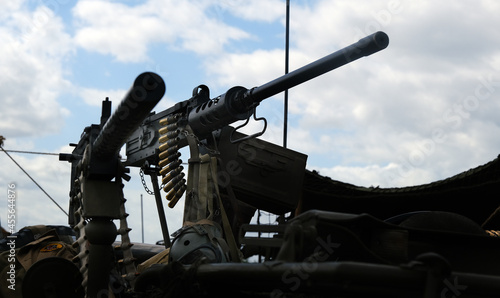 фотографія The M2 machine gun or Browning