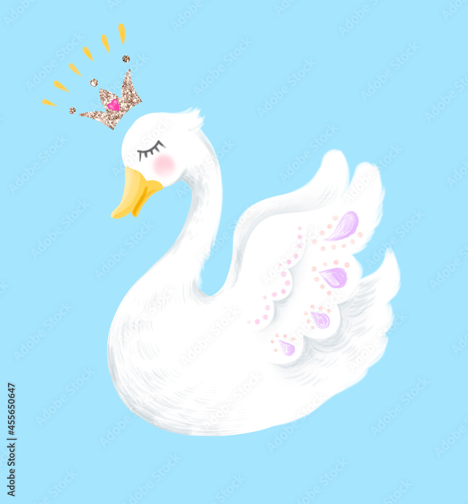 Fototapeta premium Swan Princess