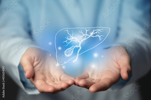 Картината върху платно Gastroenterologist doctor, gall bladder specialist