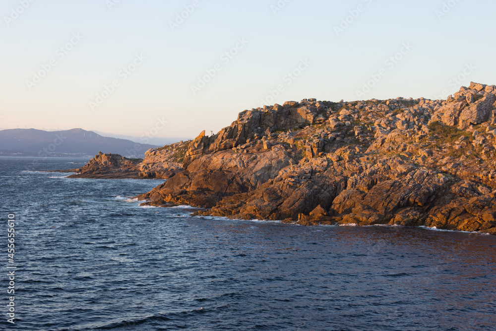 Marine views of the Atlantic ocean, Galicia, Spain
