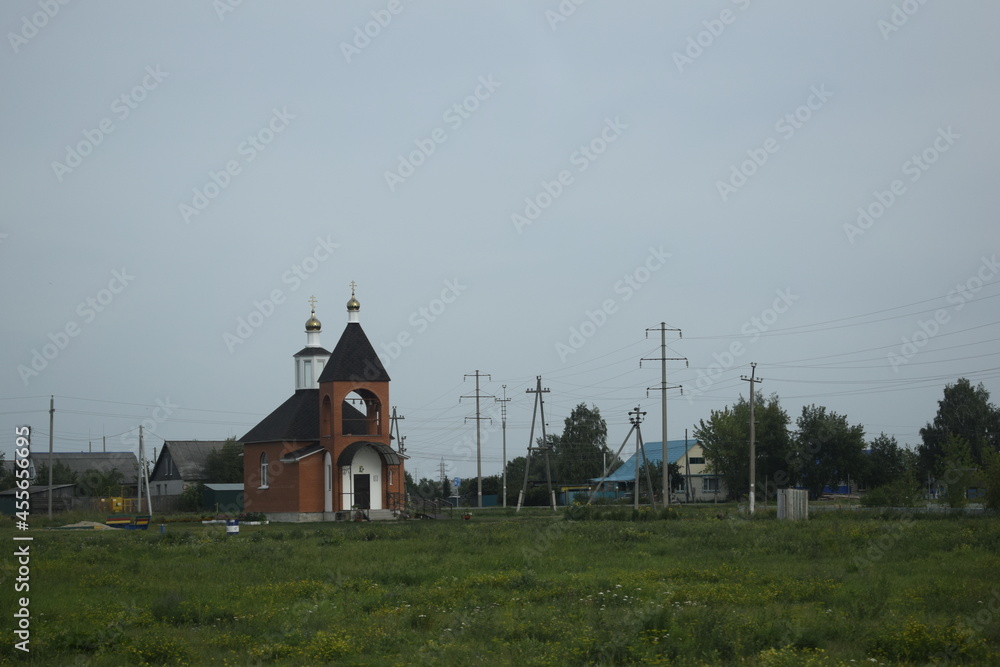 Fototapeta premium church on the hill