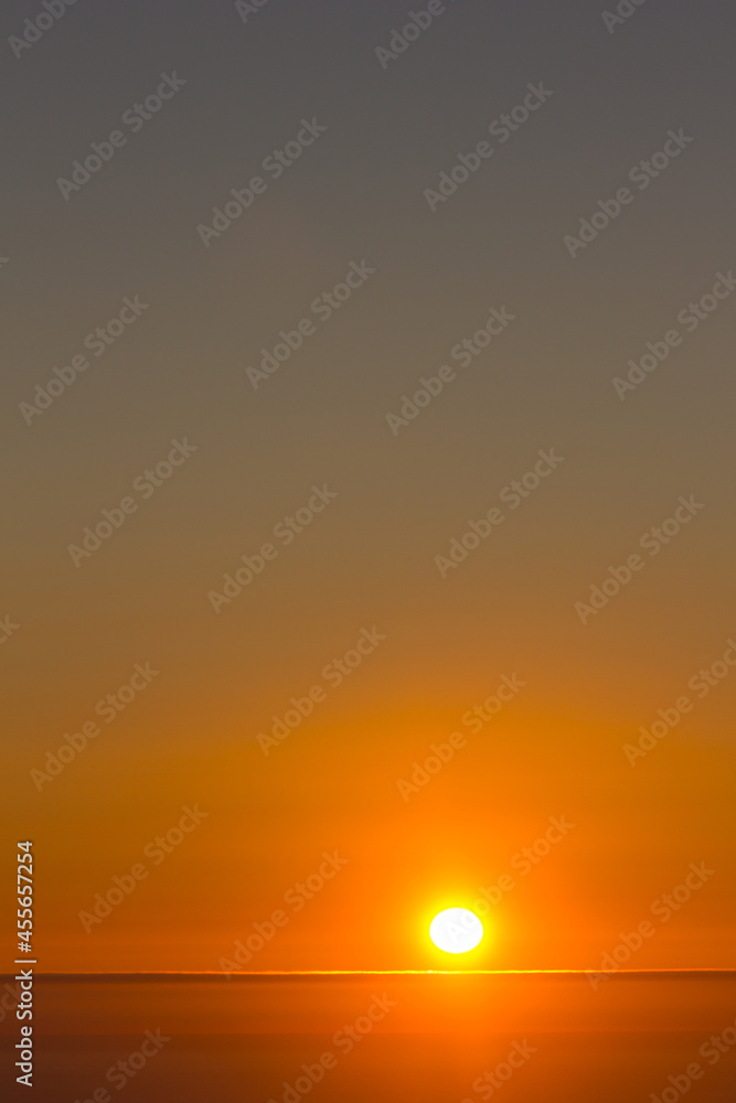Sunset over the Atlantic Ocean, Galicia, Spain Sunset over the Atlantic Ocean, Galicia, Spain