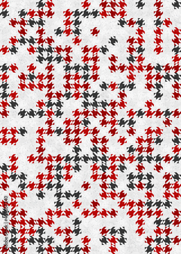 Abstract Geometric Pattern generative computational art illustration