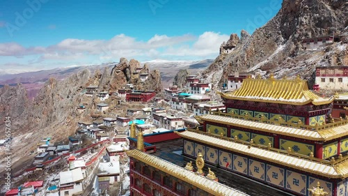 Zizhu Temple in Xizang, China