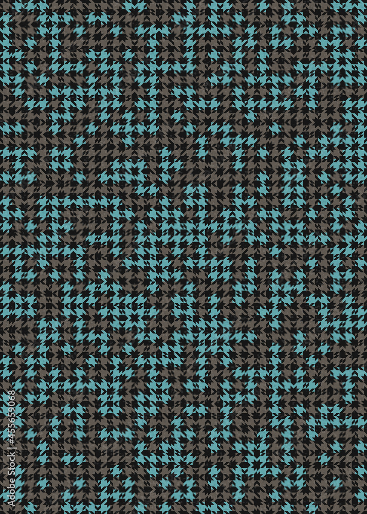 Fototapeta premium Abstract Geometric Pattern generative computational art illustration