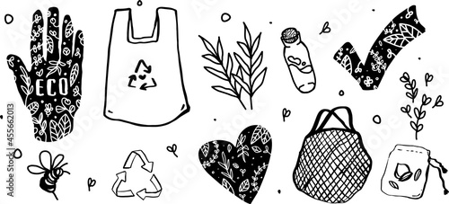 Web, eco, zero waste, vegan, go green, go vegan, eco set, icon, icons, sticker, eco stickers, эко, экология, веган, эко стикеры, растения, авоська, шопер, природа