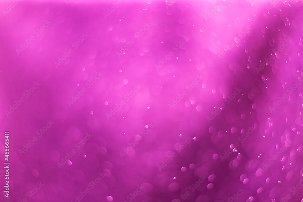 Fototapeta premium Abstract pink bokeh Christmas background