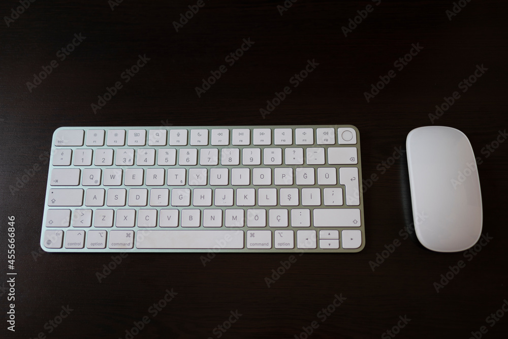 closeup shot of computer keyboard and mouse closeup shot of computer keyboard and mouse