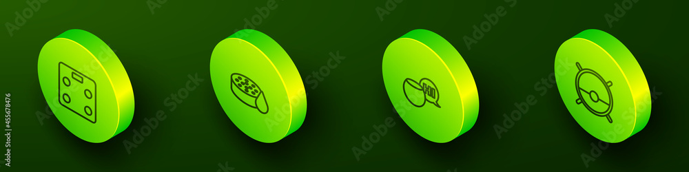 Set Isometric line Smart bathroom scales, Water sensor, Voice assistant and Robot vacuum cleaner icon. Vector Set Isometric line Smart bathroom scales, Water sensor, Voice assistant and Robot vacuum cleaner icon. Vector