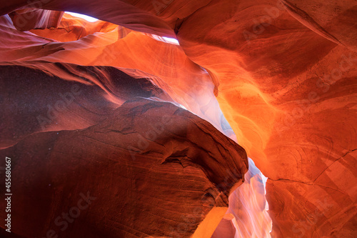 Antelope Canyon with sunlight