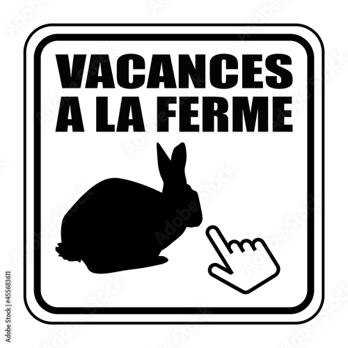 Logo vacances à la ferme.