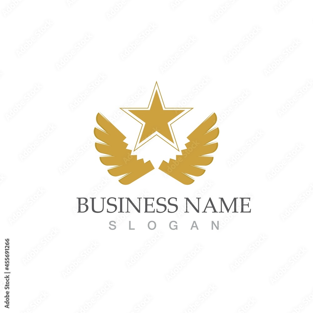 Obraz premium Star icon Template