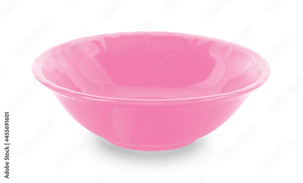empty bowl isolated on white background. empty bowl isolated on white background.