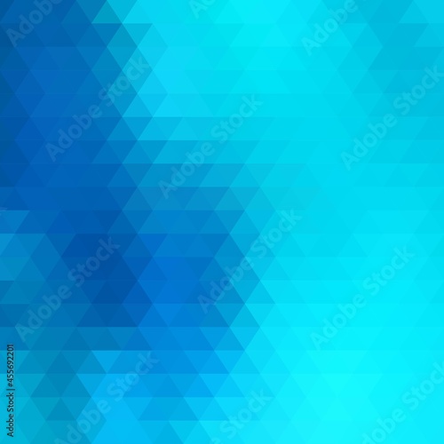 Abstract blue triangular background. Design decoration element. eps 10