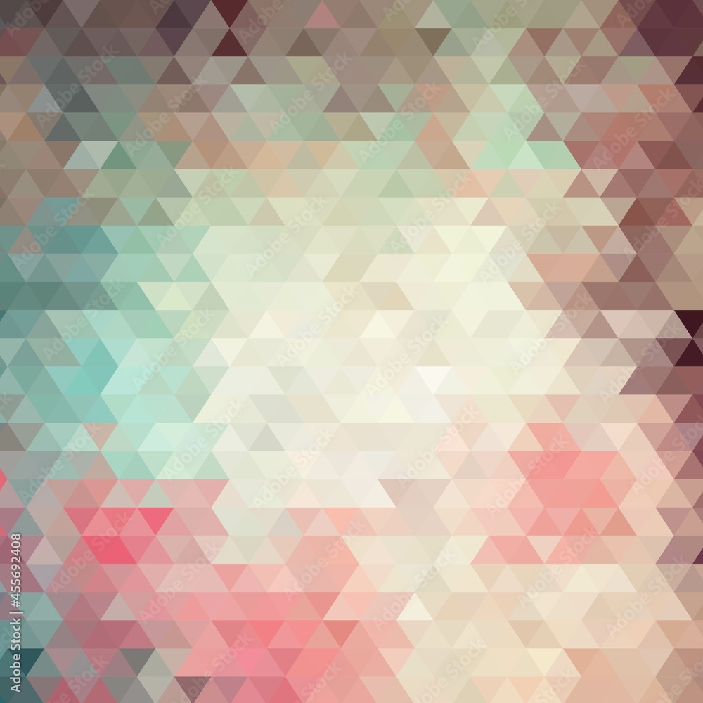 pastel triangles background. abstract illustration. polygonal style. eps 10