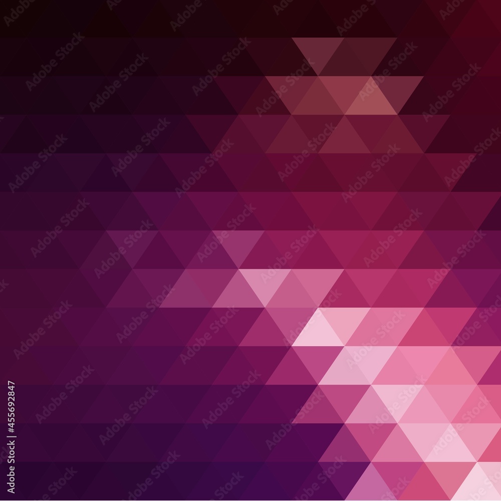 dark pink triangle. abstract vector illustration. eps 10