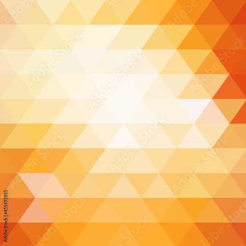 abstract vector orange triangles background. eps 10