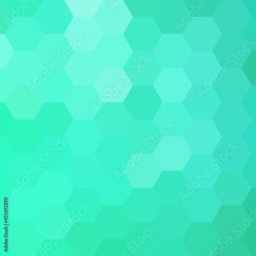 blue hexagon background. polygonal style. eps 10