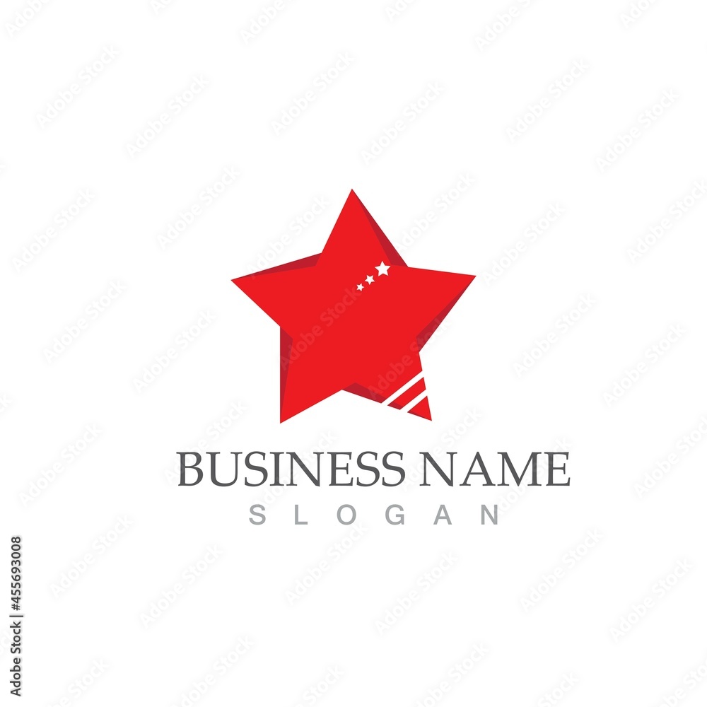 Obraz premium Star icon Template