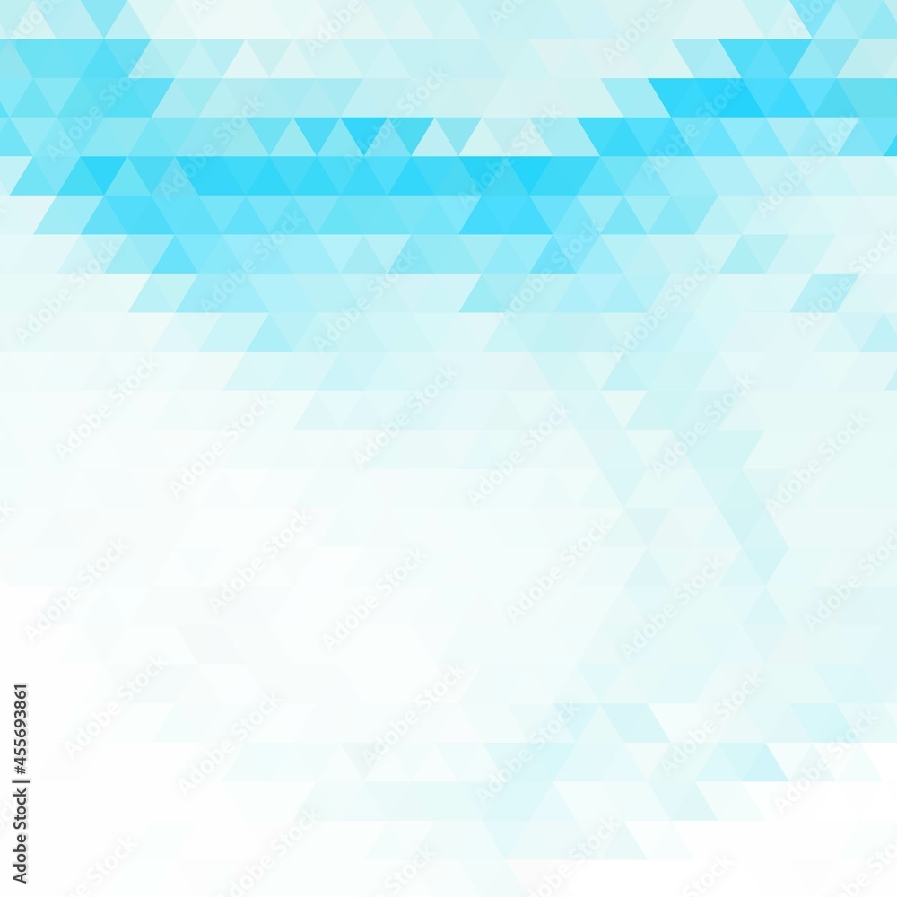 light blue vector background. triangle illustration. eps 10