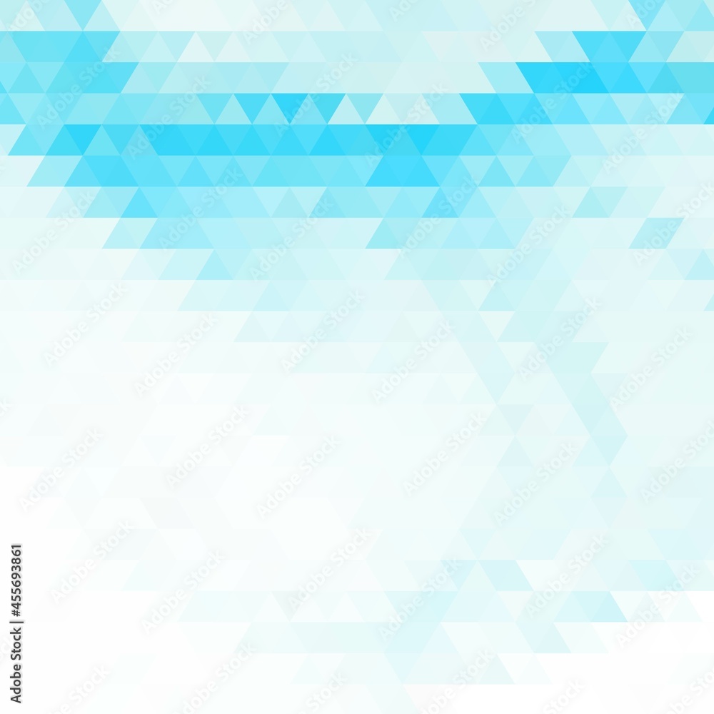 Obraz premium light blue vector background. triangle illustration. eps 10