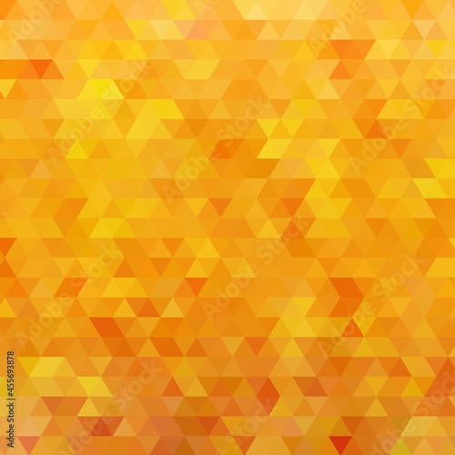orange abstract triangular illustration. template for presentation. layout for advertising. eps 10