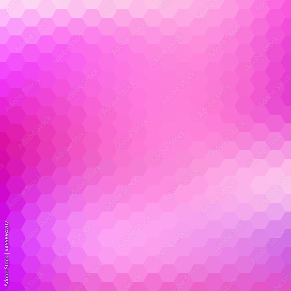 pink hexagonal background. abstract vector illustration. polygonal style. eps 10