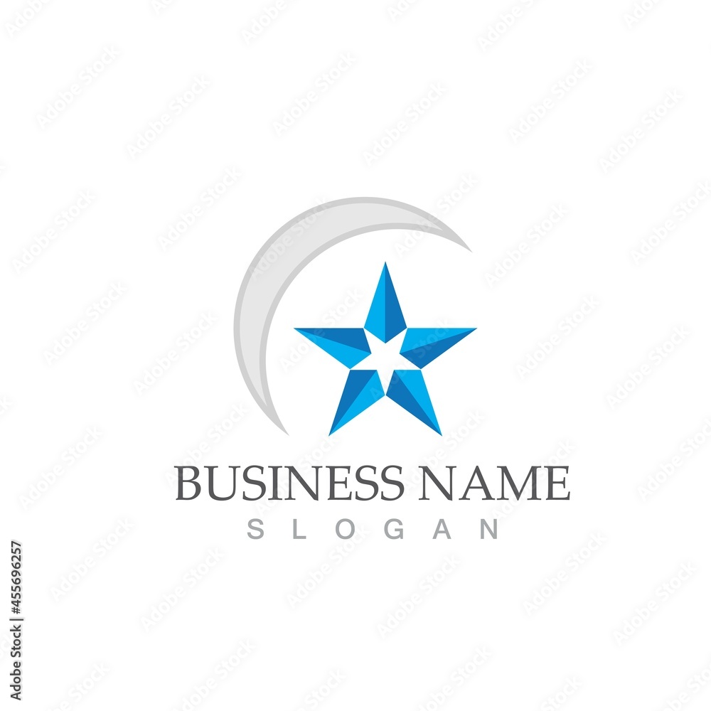 Obraz premium Star icon Template