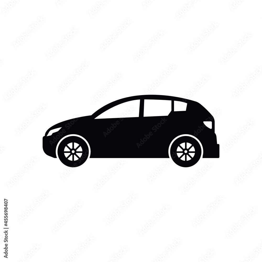 Suv car icon design illustration template