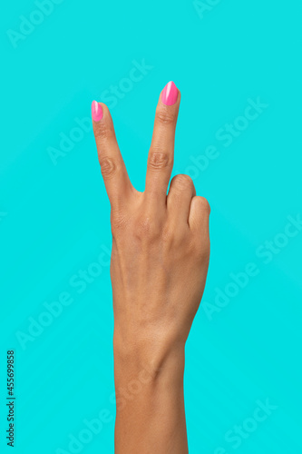 Rude hand sign