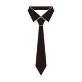 Necktie icon vector illustration sign