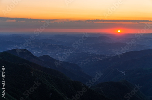 Alba d'agosto dal Corno alle Scale