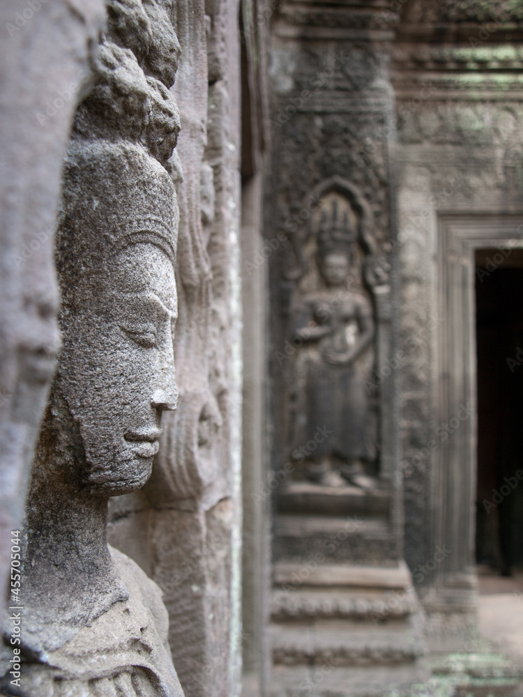 Ta Prohm, Siem Reap, Cambodia - originally a Buddhist temple built in the 12th century Ta Prohm, Siem Reap, Cambodia - originally a Buddhist temple built in the 12th century