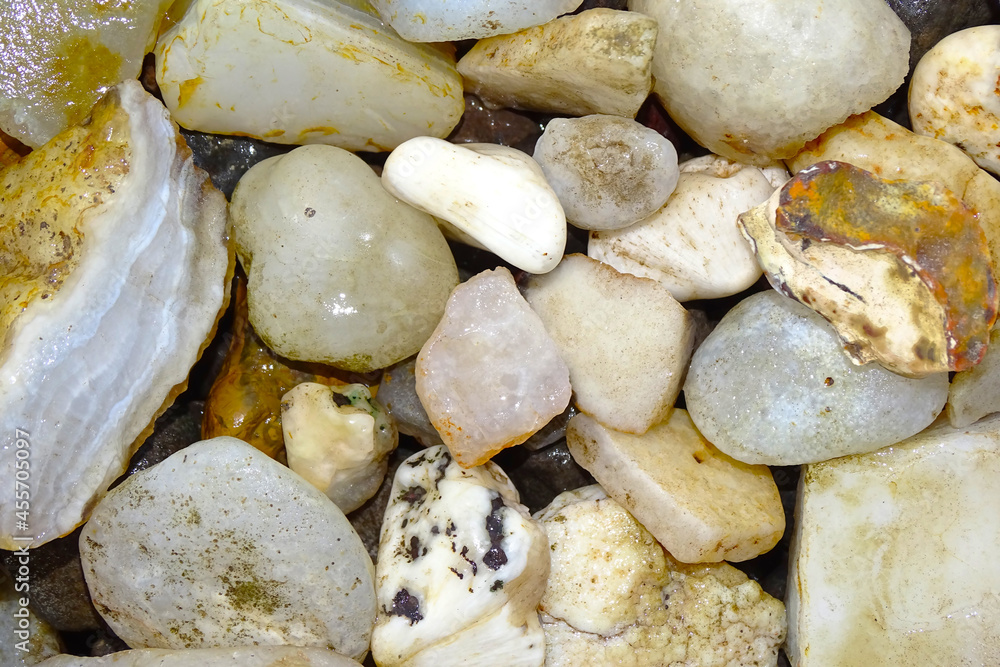 White stones texture background pebble, stone wall background White stones texture background pebble, stone wall background