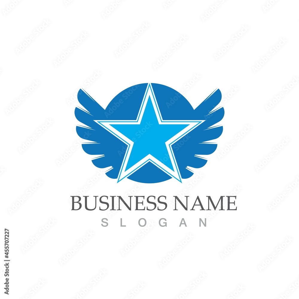 Obraz premium Star icon Template