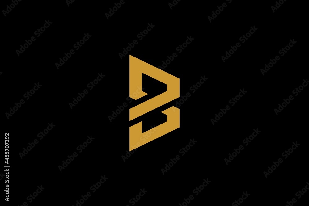 Letter B logo design vector. Abstract logo design. Letter B logo design vector. Abstract logo design.