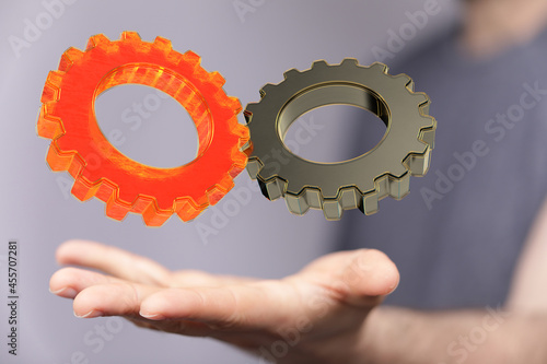 Cogs and gear wheel mechani...