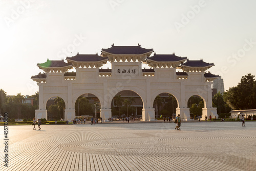 Liberty Square in Taipei with Dazhong Zhizheng gates photo