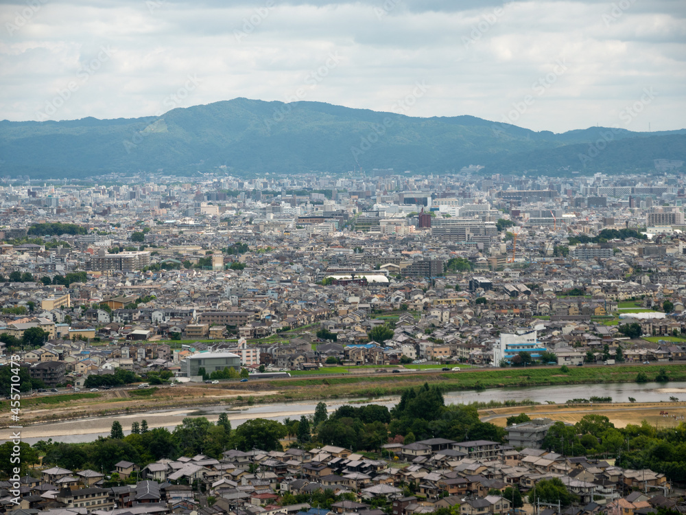 Fototapeta premium view of the city