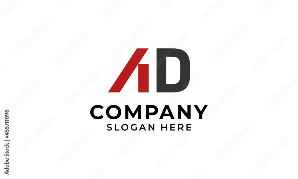 AD 1 logo business vector  design