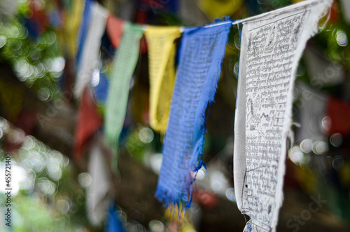 Tibetan Buddhist prayer flag