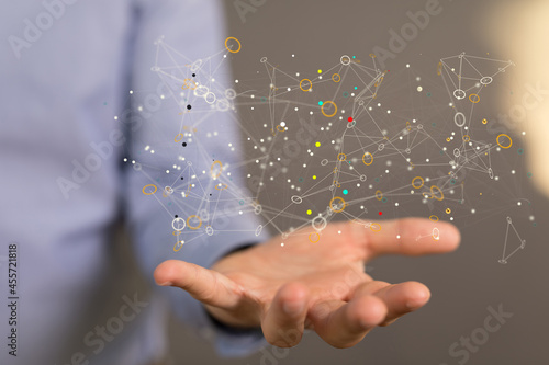 Technology background. Big ...