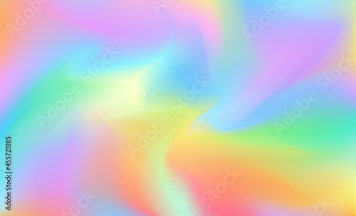 Rainbow holographic festive abstract background. Rainbow gradient.