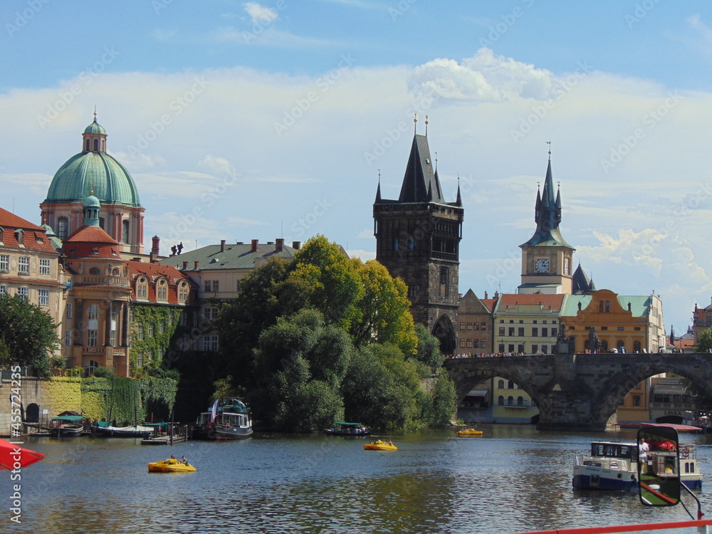 Fototapeta premium POSTALES DE PRAGA