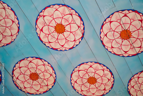 Obraz na płótnie thai painting w salonie