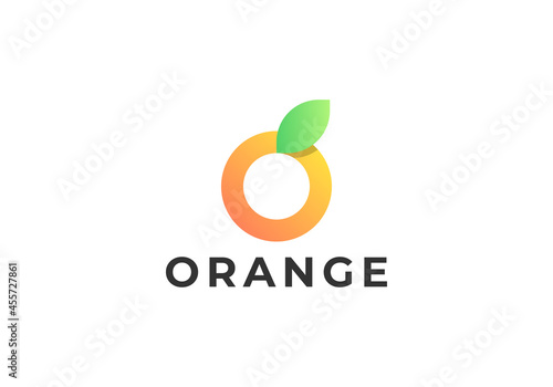 fruit store logo, fresh healthy food, fruit shop logo design